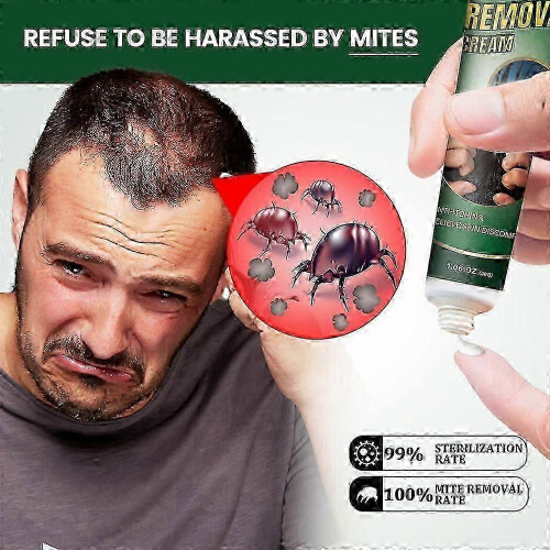 (2) Mite Removal Anti-itching Scabies Kill Lice Skin Care