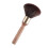 Salon Use Beard Sweeping Brush 1Pcs Coffee Retro Shaving Brush 1