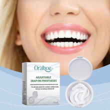 Oralhoe Adult Teeth Braces Beautiful Teeth Denture Seams Suitable for Minor Flaw Covering To Enhance Beauty