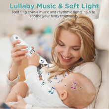 Rechargeable snot sucker for infants with LED Adjustable Suction for All Ages Baby Care Supplies
