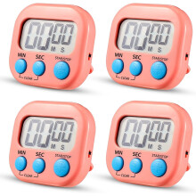 LINLIN electronic countdown timer silent switch 4 pack
