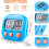 LINLIN electronic countdown timer silent switch 4 pack 2