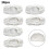 Mop Pads Replacement for Oreck Steam Mop STEAM100 6 Pack 6