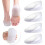 Warkul2Pairs Καπάκια πτέρνας για πελματιαία απονευρωσίτιδα, τζελ ανακούφισης πόνου 4