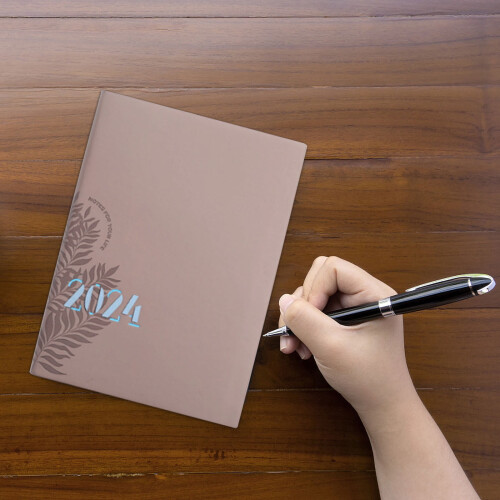 Bloc-notes de bureau Ozmmyan, agenda quotidien, joli carnet 2