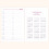 Bloc-notes de bureau Ozmmyan, agenda quotidien, joli carnet 6