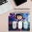 Mouse Pad Coraline με ραμμένη άκρη, πλενόμενο ύφασμα Lycra και αντιολισθητική βάση από 3