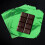 Candy Packing Foil Paper Green 200 Sheets 4