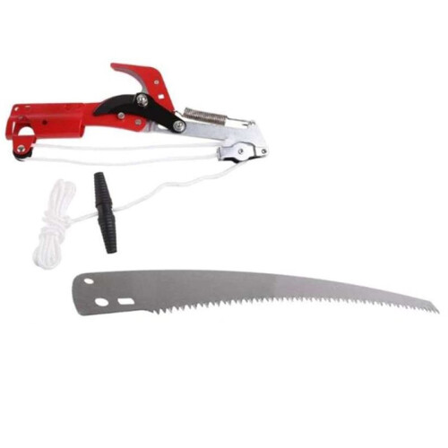 Extendable High-Altitude Lopper for Thick Branches - Fruit Tree Pruning Saw Cutter