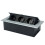 Wall  with, Aluminum Panel, Concealed Installation for and Kitchen EU Plug 1