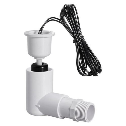Float  L-Shape with Adaptor and Wire Water Float  for HVAC Drain Pan Condensate Outlet 2