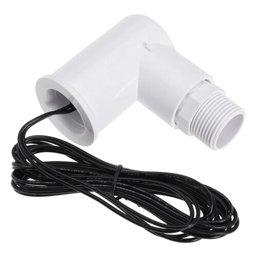 Float  L-Shape with Adaptor and Wire Water Float  for HVAC Drain Pan Condensate Outlet 2