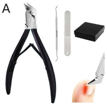 Nail Clippers Set with 120 Tilted Sharp Design -Stainless Steel, Dual Spring Mechanism for Safe and Efficient Trimming