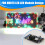 LED-Skärm HD-WF1 Fullfärgs LED-Panel Pixel Display-Kontrollkort för USB-Port, Moderkort Stöder Mobilt WiFi 3