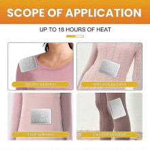 New model Jue-Fish Warm Pad Patches for Autumn And Winter, Warm Body Patches, Warm Foot Patches, And Portable Warm Pad Patches for Winter Cold Protect