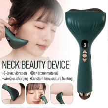 (1pcs, style2) New Electric Beauty Instrument Stone Scraping Massager Eye Massager Hot Compress Scraping Board for Body