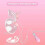 Female Nipple Stimulation Massager Two/Three Head Breast Augmentation Devic 1