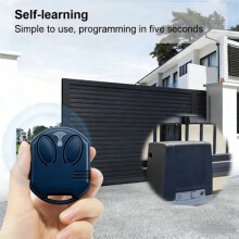 433MHz Rolling Code Remote Control Garage Door Opener for FADINI JUBI 433-2 JUBI 433-4 JUBI 433-2TR Handheld Transmitter
