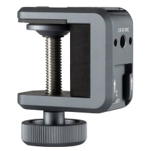 New Photography C Clamp, Adjustable Clamp for Desktop Mount Holder Camera Hot Shoe with 1/4" Thread for DSLR Camera B
