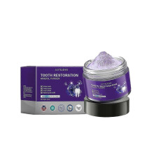 Youdaoplaceholder0 Purple Tooth Powder Gently Cleans Teeth, Freshens Breath for A Long Time, And Takes Care Of The Mouth Daily. Tooth Powder