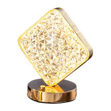 Mini-Tischlampe, 18 x 10 cm, dimmbare Nachttischlampe, kleine Schreibtischlampe zum Lesen, für Schlafzimmer, Studentenwohnheim und Küche,
