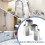 2pcs Angled Curved Foot Angle Adjustment 360 Wall Rotatable Faucet Mounted Eccentric Shower Corner Screws Adapter 6