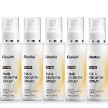 (5) Hair Growth Spray, With Cypress Leaf Extract and Biotin, Non-Greasy, Helps Prevent Hair Thinning & Hair Loss, for Scalp