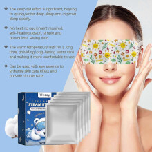 The Wiieey Sleep Steam Eye Mask Provides Gentle Heat To Relieve Eye Fatigue And Improve Sleep Quality. It Is Suitable for Daily Use