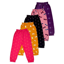T2F Girl's Regular Track Pants (GLSTRK02_Multicolor 1_2 3 Years)