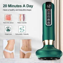 (1pcs, white) Lymphatic Therapy Device Against Lymphedema and Water Retention Orthoback Updated Version 2.0 (Green)