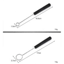 6Chocolate-dipped fork set for baking and grilling