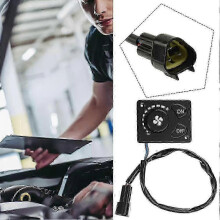 Suitable for 12V/24V Parking Heater Controller Switch Knob for Car Truck Air Diesel Heater-JC