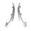 Front Bumper Molding Trim compatible with Mercedes Benz W253 GLC Class 1