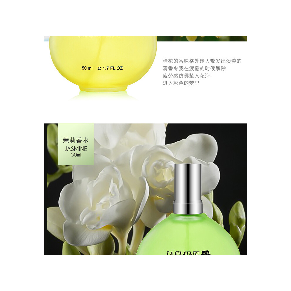 Warmkiss (Jasmine 50Ml) Women Floral Perfume, Fresh Osmanthus Lily Rose Lavender Scent Daily Light Fragrance