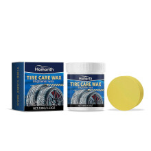 Homonth Car Tire Care Cream, Tire Care, Wheel Hub Cleaning, Brightening, Rust Removal, Tire Cleaner