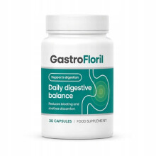 GastroFloril – Unterstützung des Verdauungssystems und der Darmgesundheit – 30 Kapseln