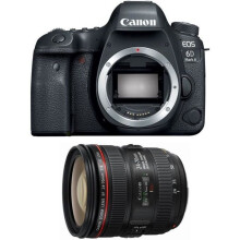 CANON EOS 6D MARK II + EF 24-70mm f/4 L IS USM Garantía 3 años