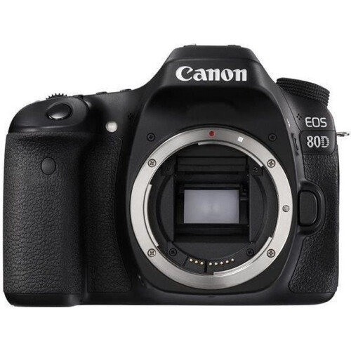 Canon Reflex Camera - CANON - EOS 80D - Body only - Color: Black - Versatile and responsive