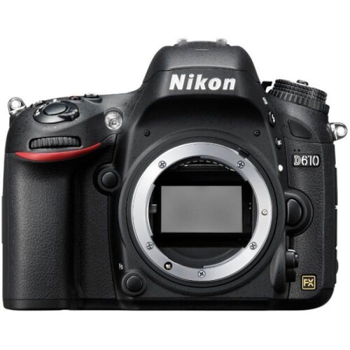 Nikon Corpo nu - NIKON - D610 - Sensor full frame 24,3 MP - Vídeo 1080p - Resistente às intempéries