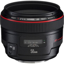 Objetivo Canon EF 50 mm f/1.2L USM - Apertura F/1.2 - Rendimiento excepcional en baja luz