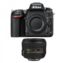 Kit de cámara - NIKON - D750 + 50mm f/1.4 G - Apertura f/1.4 - Sin zoom - Negro