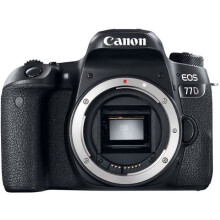 CANON EOS 77 D Corpo nu 24,2 MP - Ecrã tátil e articulado - Preto