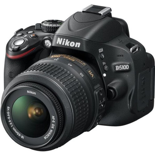 Nikon Cámara réflex NIKON D5100 + objetivo 18-55mm