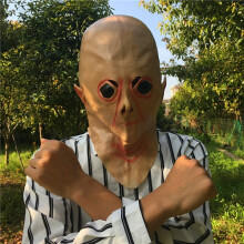(Extraterrestre) Maschera in lattice per scherzo alieno