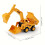 Inertia Engineering Vehicle Simulation Multi-Function Excavator, Bulldozer, Dump Truck, Three-in-One Toy 4
