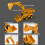 Inertia Engineering Vehicle Simulation Multi-Function Excavator, Bulldozer, Dump Truck, Three-in-One Toy 7