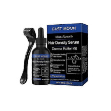Derma Roller and Hair Growth Serum Kit, Thicken and Strengthen Hair Regrowth, Fight Hair Loss, Strengthen Hair Roots, Moisturizing Nourishing Scalp-jc