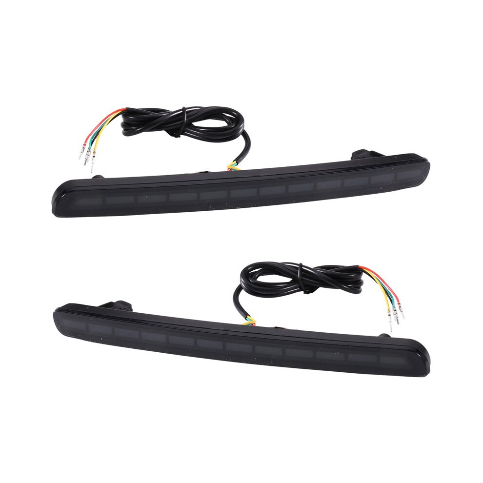 Rear Bumper Tail Modified Reflector Brake Fog For Hatchback 2019-2023 Light/Black 6031619285001