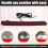 Rear Bumper Tail Light Modified Reflector Brake Fog Light for   Hatchback 2019-2023 Red 5
