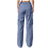 Calça cargo feminina de cintura alta e modelagem reta. 4